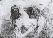 Edvard Munch Bite oil painting on canvas